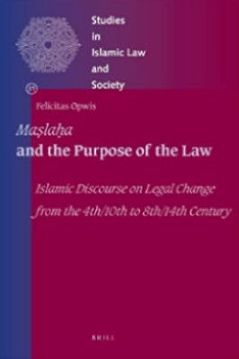 Maslahah and the Purpose of the Law pdf