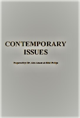 CONTEMPORARY ISSUES