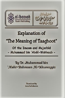 Explanation of The meaning of Taaghoot pdf