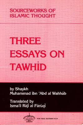 Three Essays On Tawhid pdf download