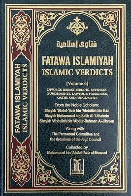 Fatawa Islamiyah - Islamic Verdicts Volume 6 Divorce, breast-feeding, offences, punishments, lawful and forbidden oaths and judgements pdf download
