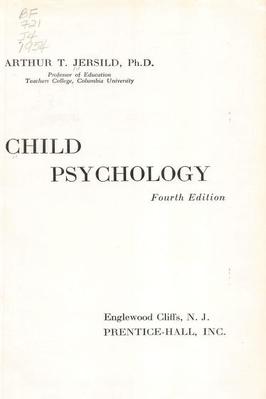 CHILD PSYCHOLOGY pdf download