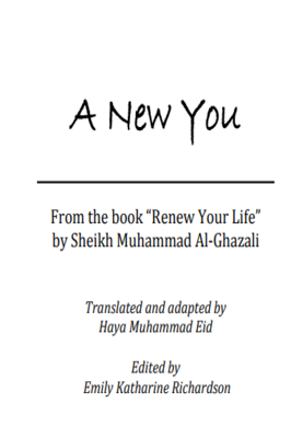 A NEW YOU From the book “Renew Your Life”