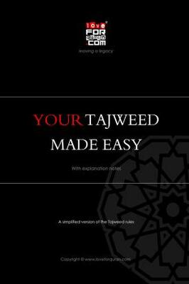 YOUR TAJWEED MADE EASY pdf download