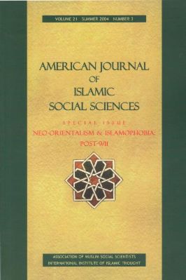 AMERICAN JOURNAL OF ISLAMIC SOCIAL SCIENCES VOL 21 pdf
