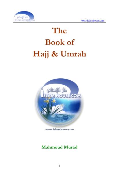 THE BOOK OF HAJJ AND UMRAH