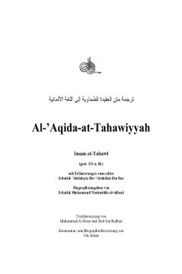 ألماني - العقيدة الطحاوية - Al-Aqida at-Tahawiyyah.pdf - 0.19 - 25