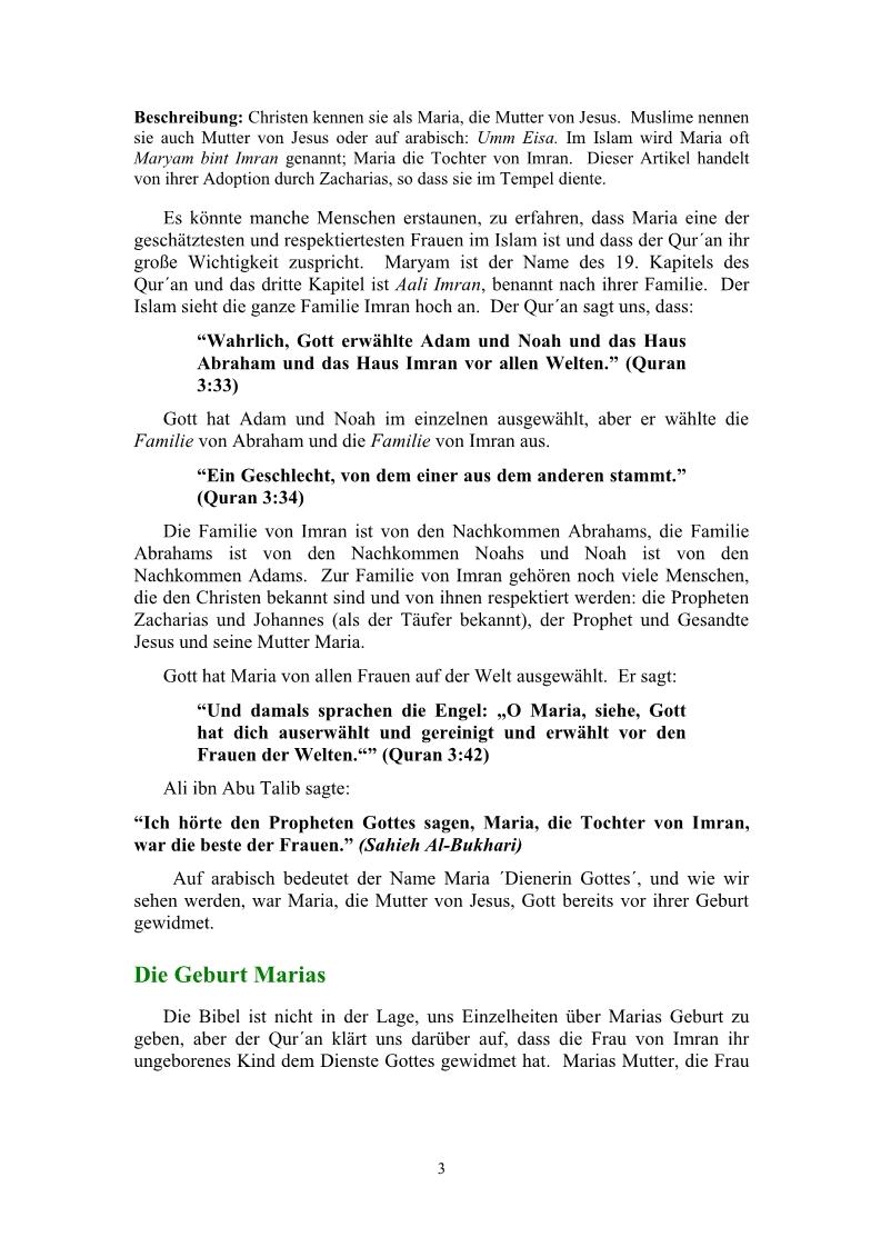 ألماني - مريم أم عيسى عليهما السلام - Maria, die Mutter von Jesus.pdf, 10-Sayfa 