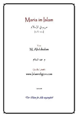 ألماني - مريم في الإسلام - Maria im Islam.pdf - 0.22 - 13