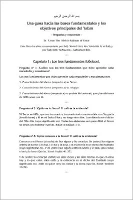 إسباني - إرشاد الأنام إلى أصول ومهمات دين الإسلام - Una guía hacia las bases fundamentales y los objetivos principales del ʾIslām.pdf - 0.36 - 48