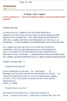 إسباني - الملائكة - Al- Malaa’ikah (ءngeles).pdf - 0.07 - 18