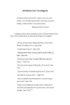 إسباني - تساؤلات عن ألوهية المسيح عليه السلام - Divinidad de Jesús Una indagación.pdf - 0.06 - 5