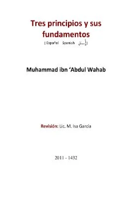 إسباني - ثلاثة الأصول وأدلتها - Tres principios y sus fundamentos.pdf - 0.35 - 40