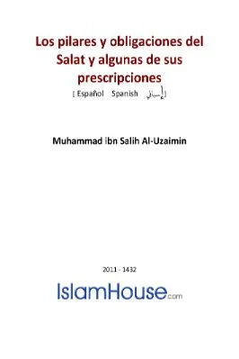 إسباني  صفة الصلاة  Los pilares y obligaciones del Salat y algunas de sus prescripciones.pdf - 0.11 - 13
