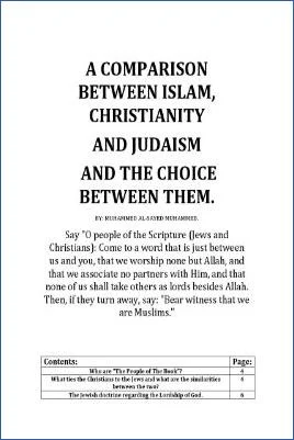 A Comparison between Islam