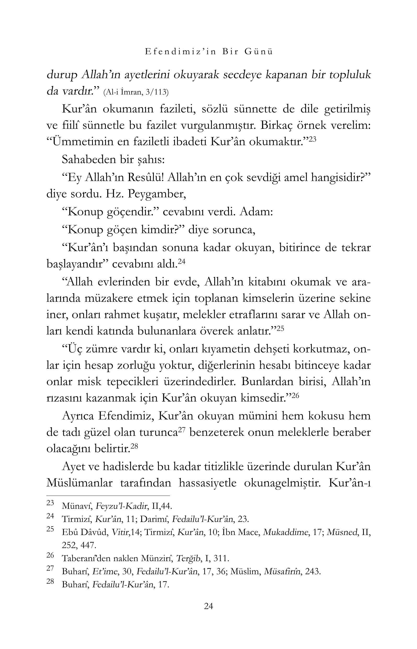 Abdulhakim Yuce - Efendimizin Bir Gunu - IsikYayinlari.pdf, 161-Sayfa 