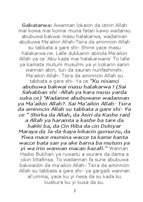 Abubuwa Bakwai Masu Halakarwa( shirka).pdf, 9- pages 