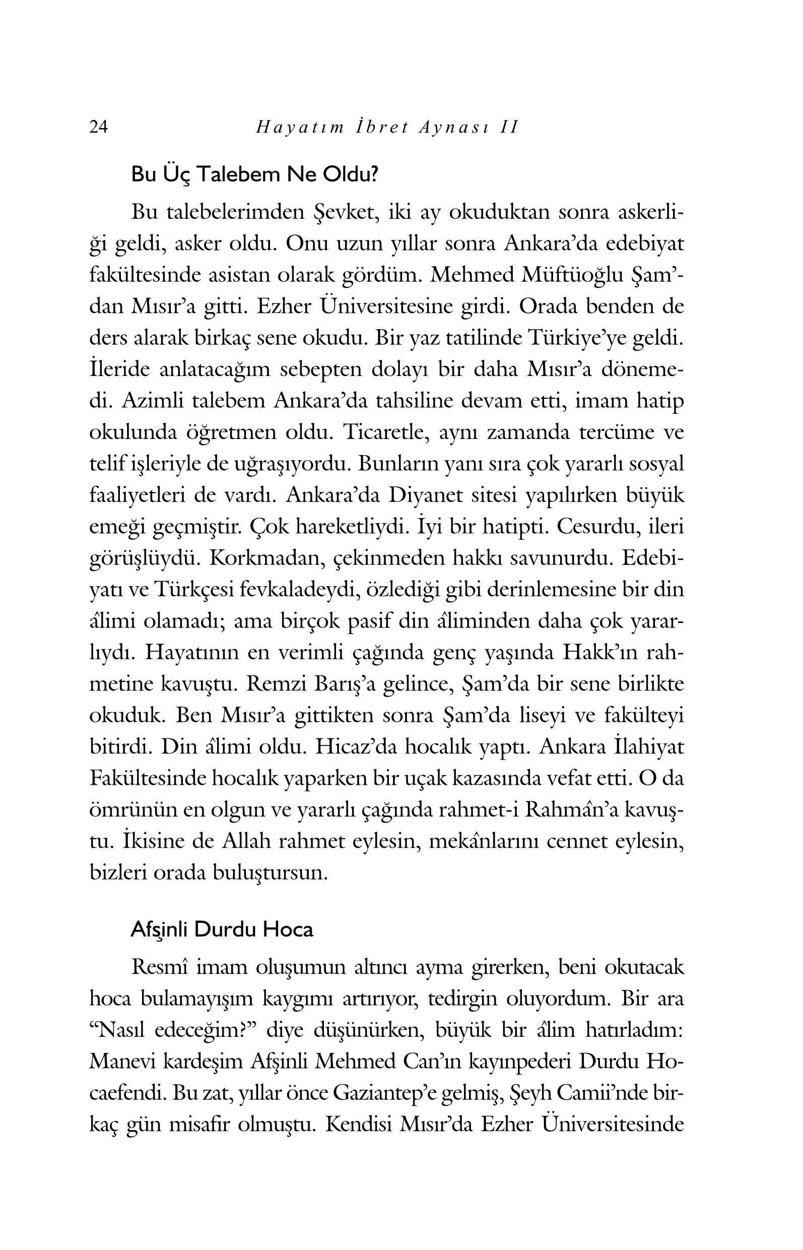 Ahmet Muhtar Buyukcinar - Hayatim Ibret Aynasi-2 - KaynakYayinlari.pdf, 401-Sayfa 