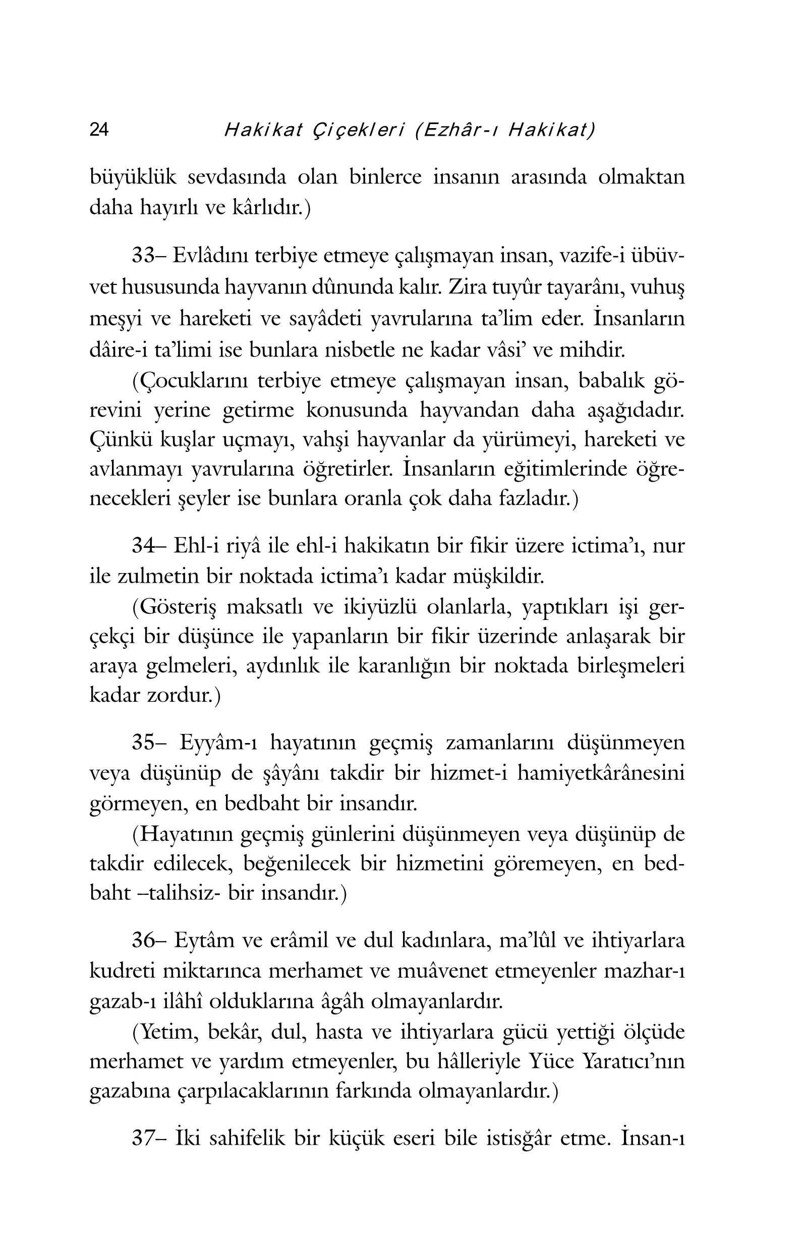 Ali Emiri Efendi - Hakikat Cicekleri - KaynakYayinlari.pdf, 137-Sayfa 
