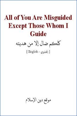 All of You Are Misguided Except Those Whom I Guide - 0.19 - 8