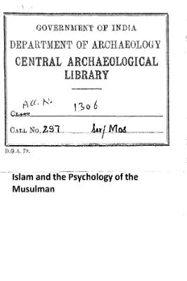 Andre Servier-Islam and the Psychology of the Musulman. A-Chapman and Hall Ltd. (1924).pdf