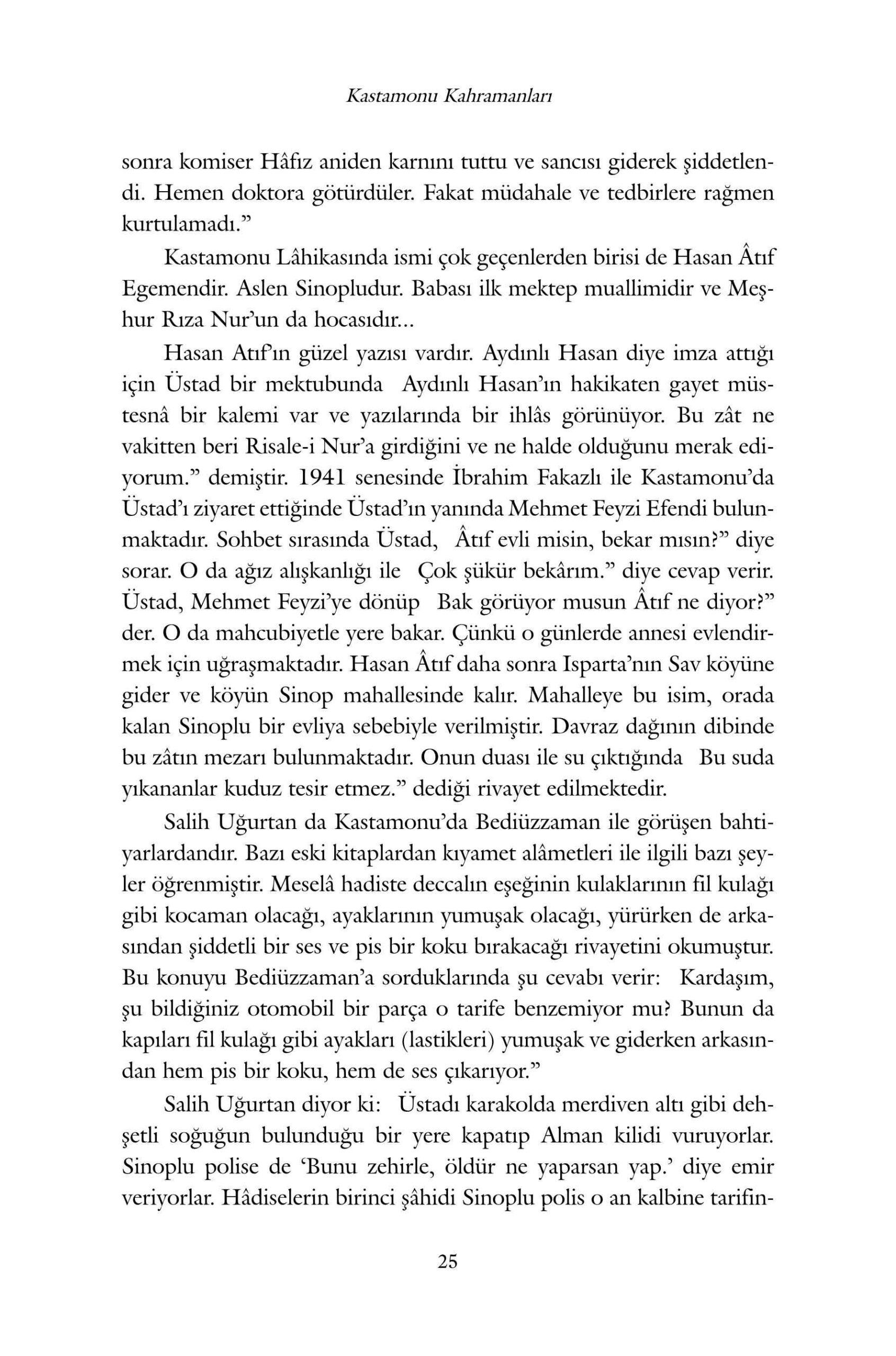 B Said Nursi - Abdullah Aymaz - Kastamonu Lahikasi Uzerine - SahdamarY.pdf, 352-Sayfa 