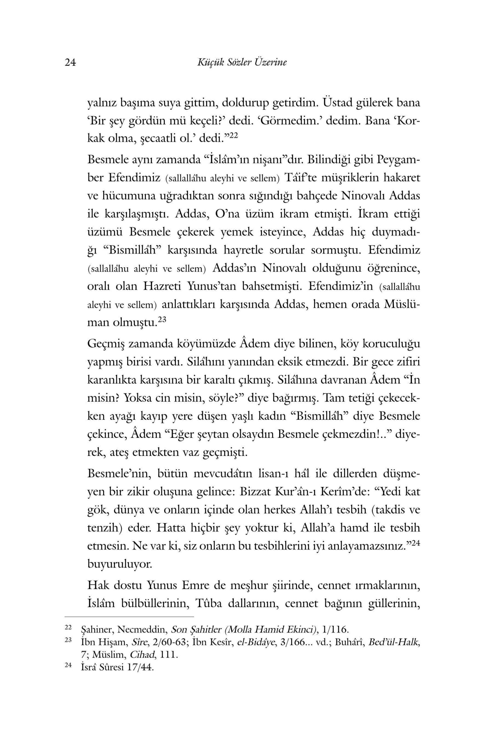 B Said Nursi - Abdullah Aymaz - Kucuk Sozler Uzerine - SahdamarY.pdf, 193-Sayfa 