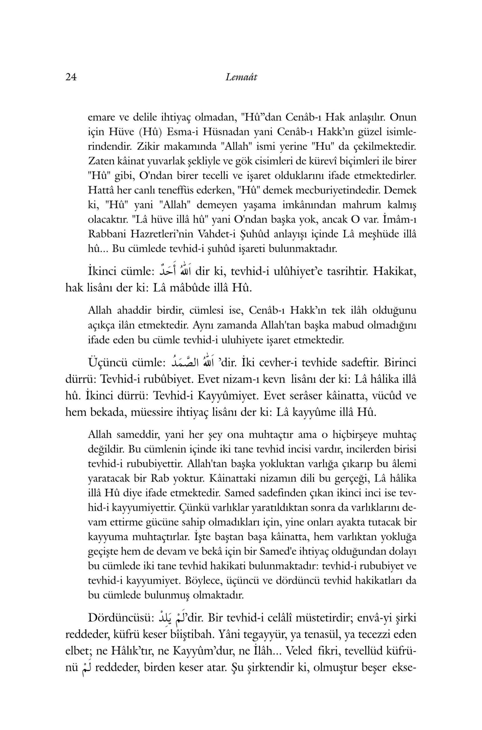 B Said Nursi - Abdullah Aymaz - Lemaat Uzerine - SahdamarY.pdf, 161-Sayfa 