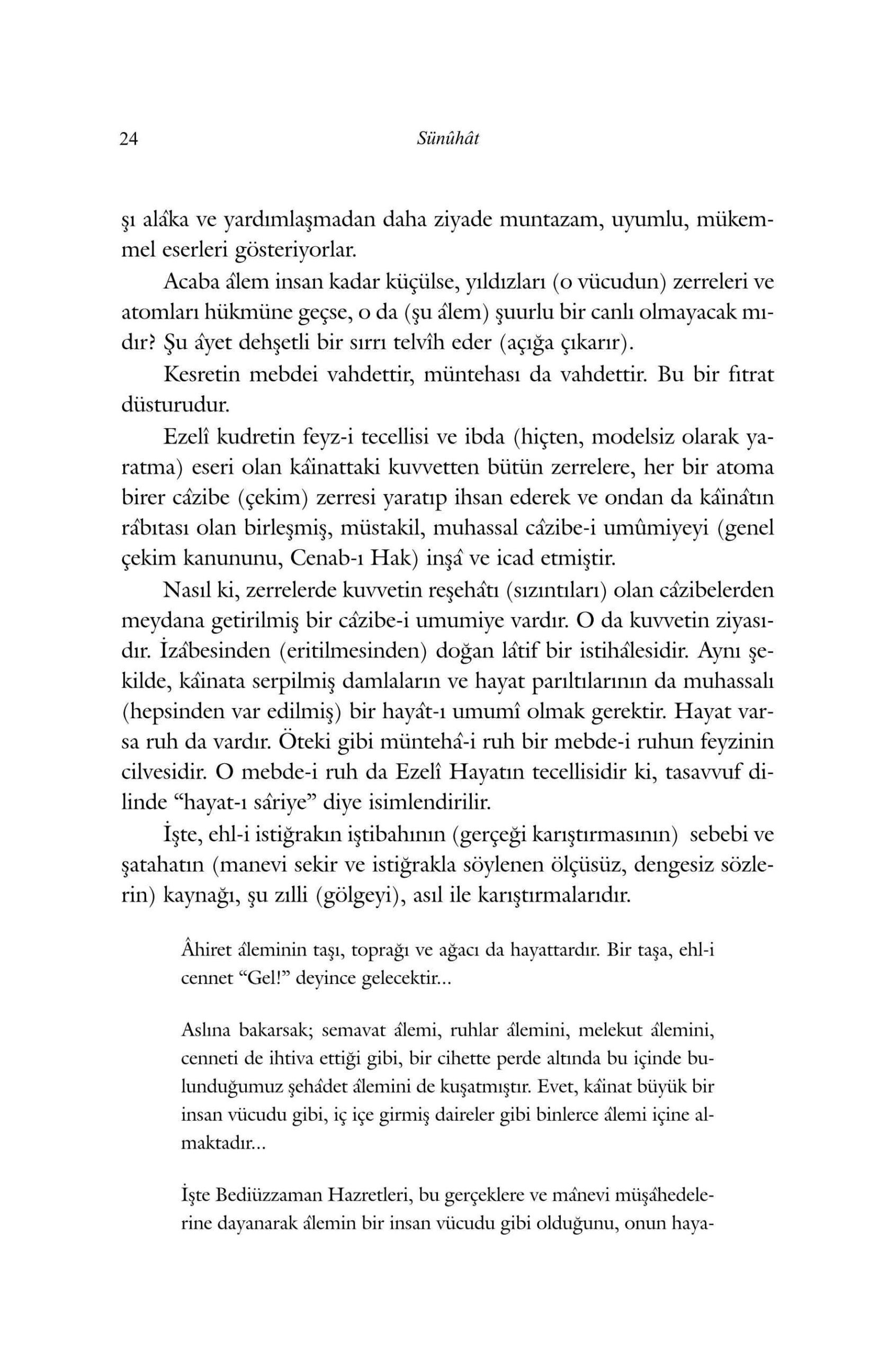 B Said Nursi - Abdullah Aymaz - Sunuhat Uzerine - SahdamarY.pdf, 91-Sayfa 