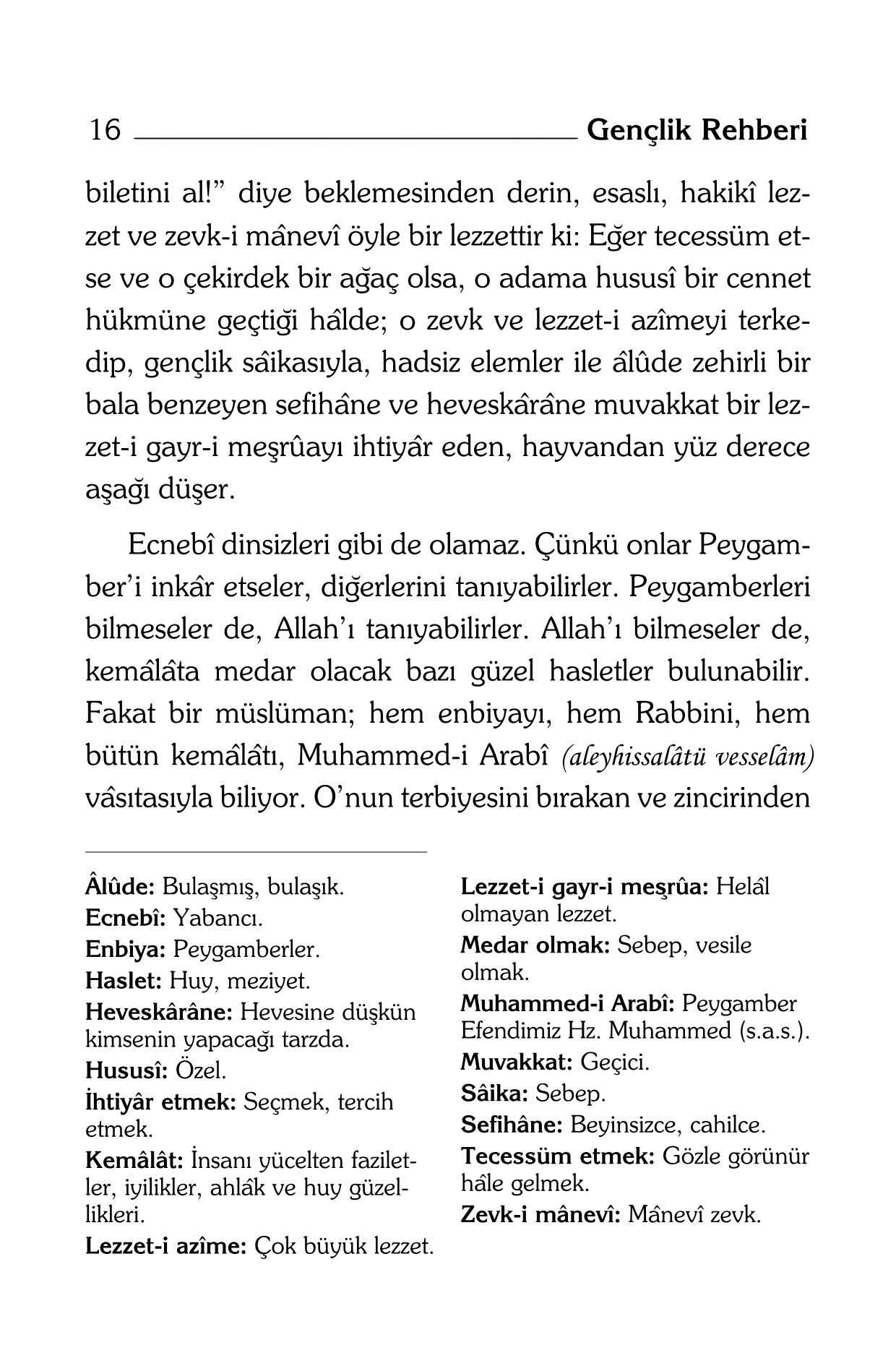 B Said Nursi - Genclik Rehberi (Kelime Aciklamali) - SahdamarY.pdf, 377-Sayfa 