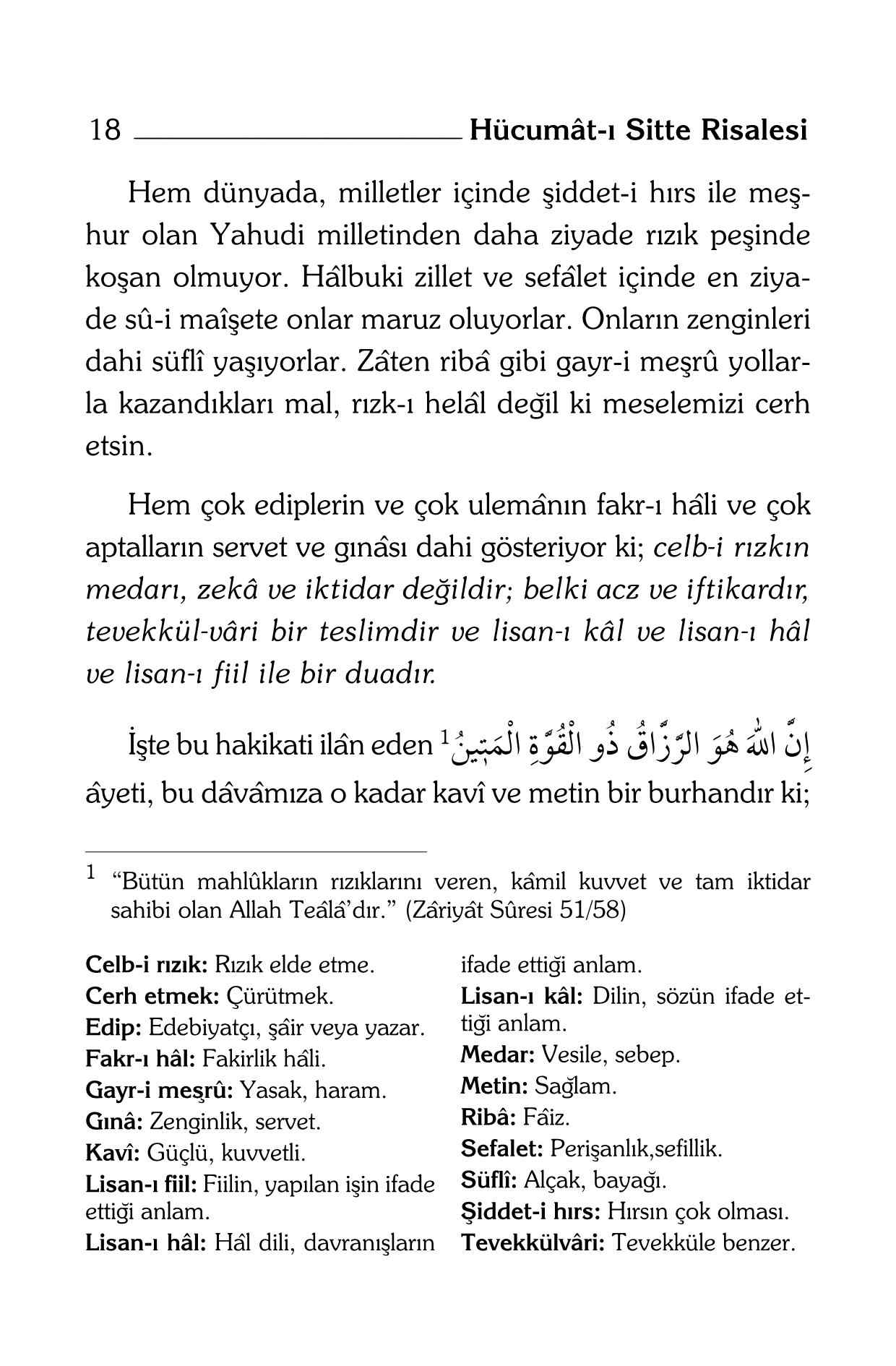 B Said Nursi - Hücumat-ı Sitte Risalesi (Kelime Aciklamali) - SahdamarY.pdf, 72-Sayfa 