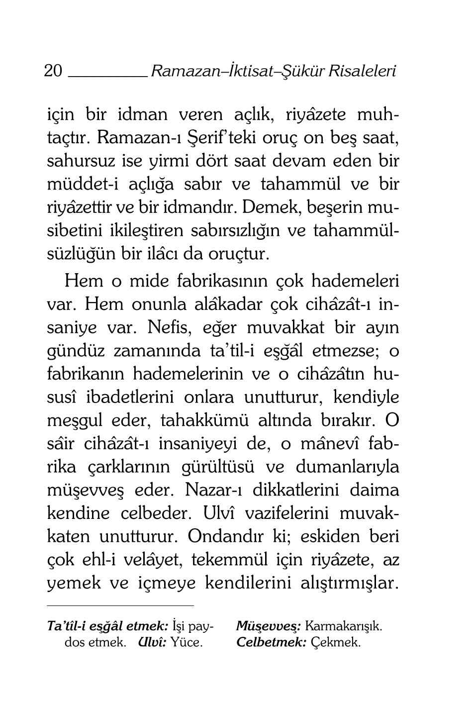B Said Nursi - Ramazan-Iktisat-Sukur Risaleleri (Kelime Aciklamali) - SahdamarY.pdf, 147-Sayfa 