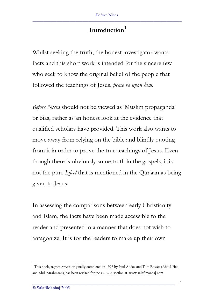 Before Nicea   The Early Followers of Prophet Jesus Peace Be Upon Him-316355.pdf, 99- pages 
