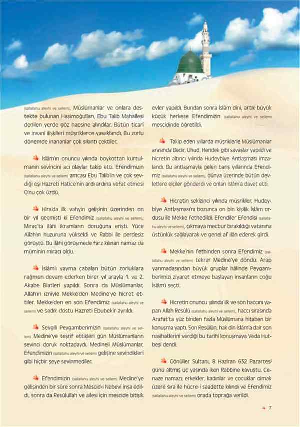 ÇOCUKLAR İÇİN KUTLU DOĞUM SERİSİ GÖNÜLLER SULTANI EFENDİMİZ.pdf, 56