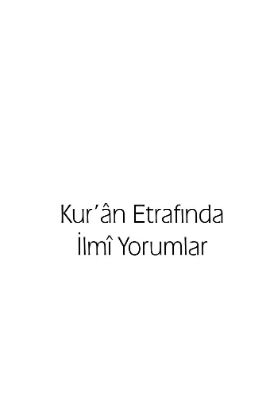 Cuneyt Eren - Kuran Etrafinda Ilmi Yorumlar - IsikAkademiY.pdf - 1.26 - 334