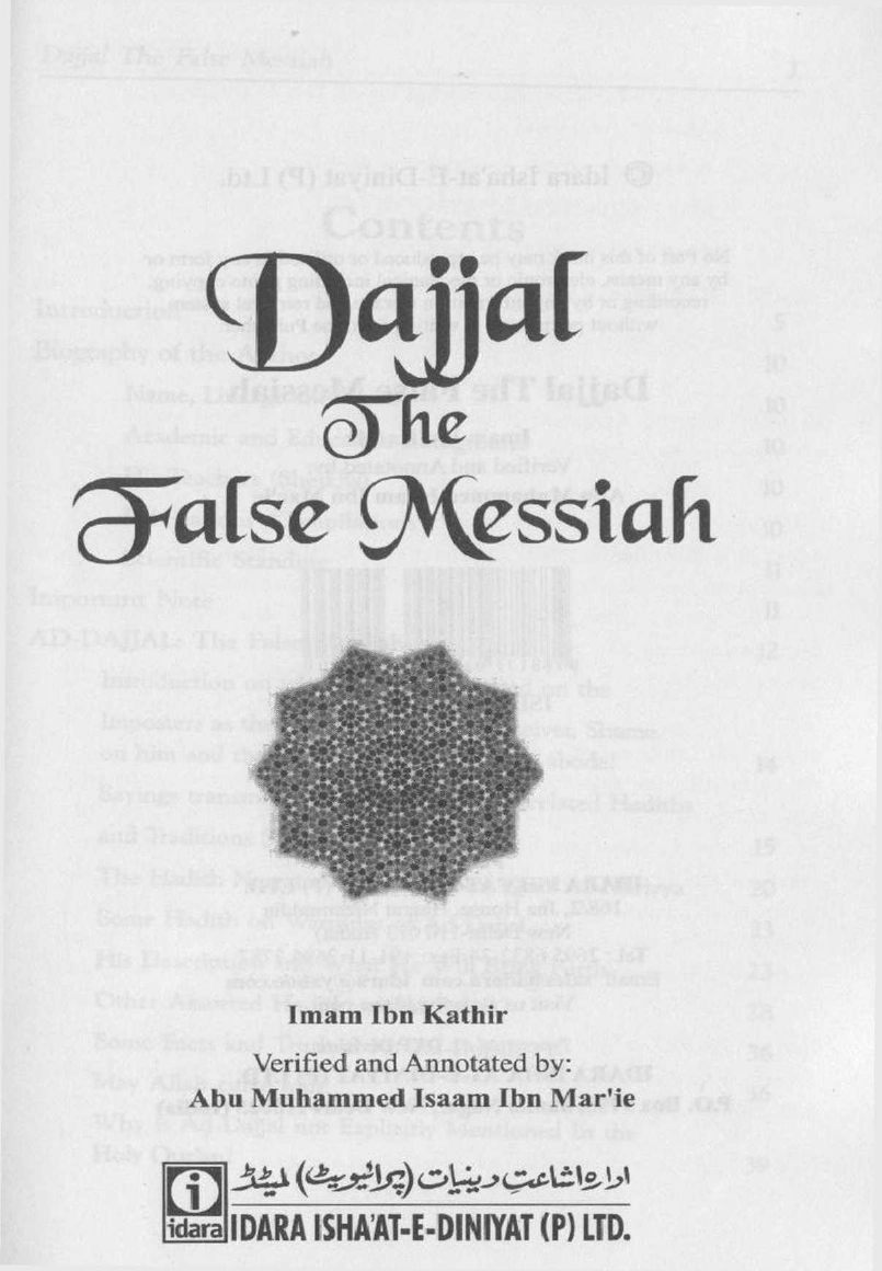 Dajjal The False Messiah-395262.pdf, 51- pages 