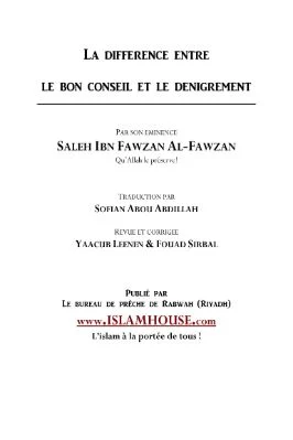 Difference_entre_le_bon_conseil_et_le_denigrement_Fawzan.pdf - 0.28 - 44