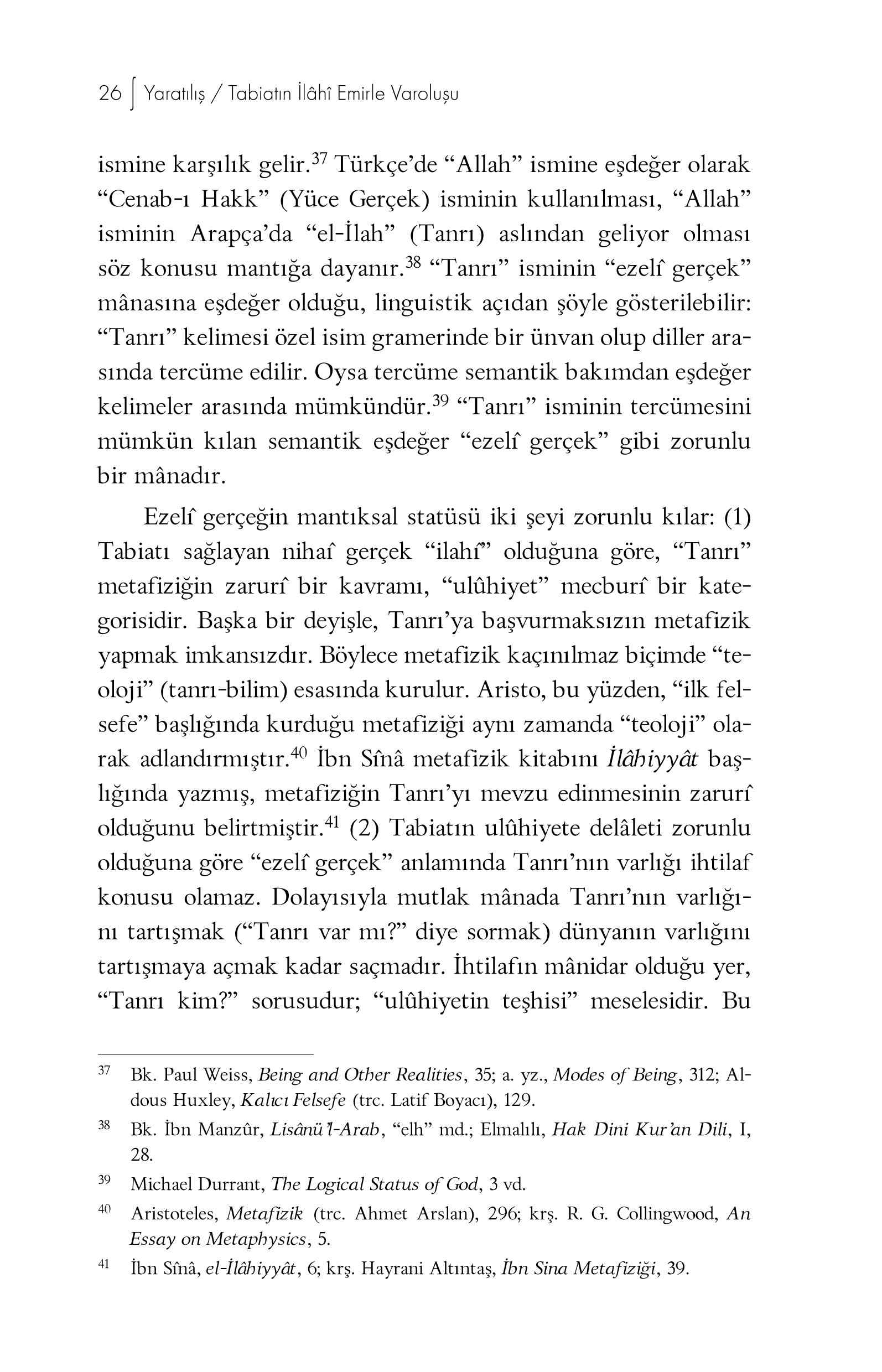 E Mazhar Kurt - Yaratilis Tabiatin ilahi Emirle Varolusu - UfukYayinlari.pdf, 188-Sayfa 