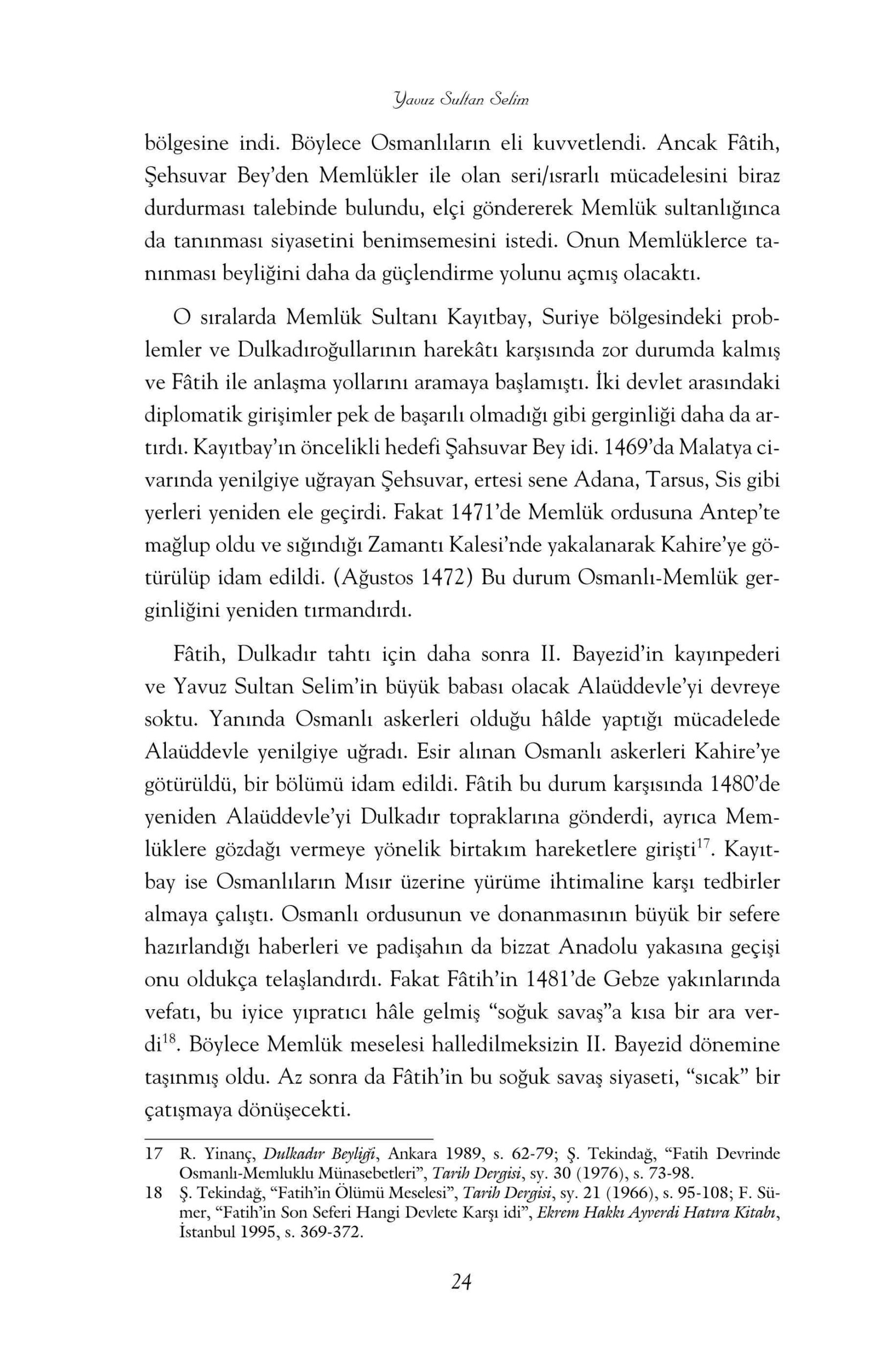 Feridun M Emecan - Yavuz Sultan Selim - Zamanın Iskenderi Sarkin Fatihi - YitikHazineYayinlari.pdf, 449-Sayfa 