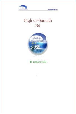 Fiqh as-Sunnah: The Book of Hajj - 0.99 - 219