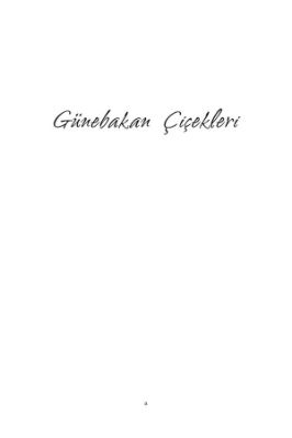GÜNEBAKAN ÇİÇEKLERİ.pdf - 11.99 - 130