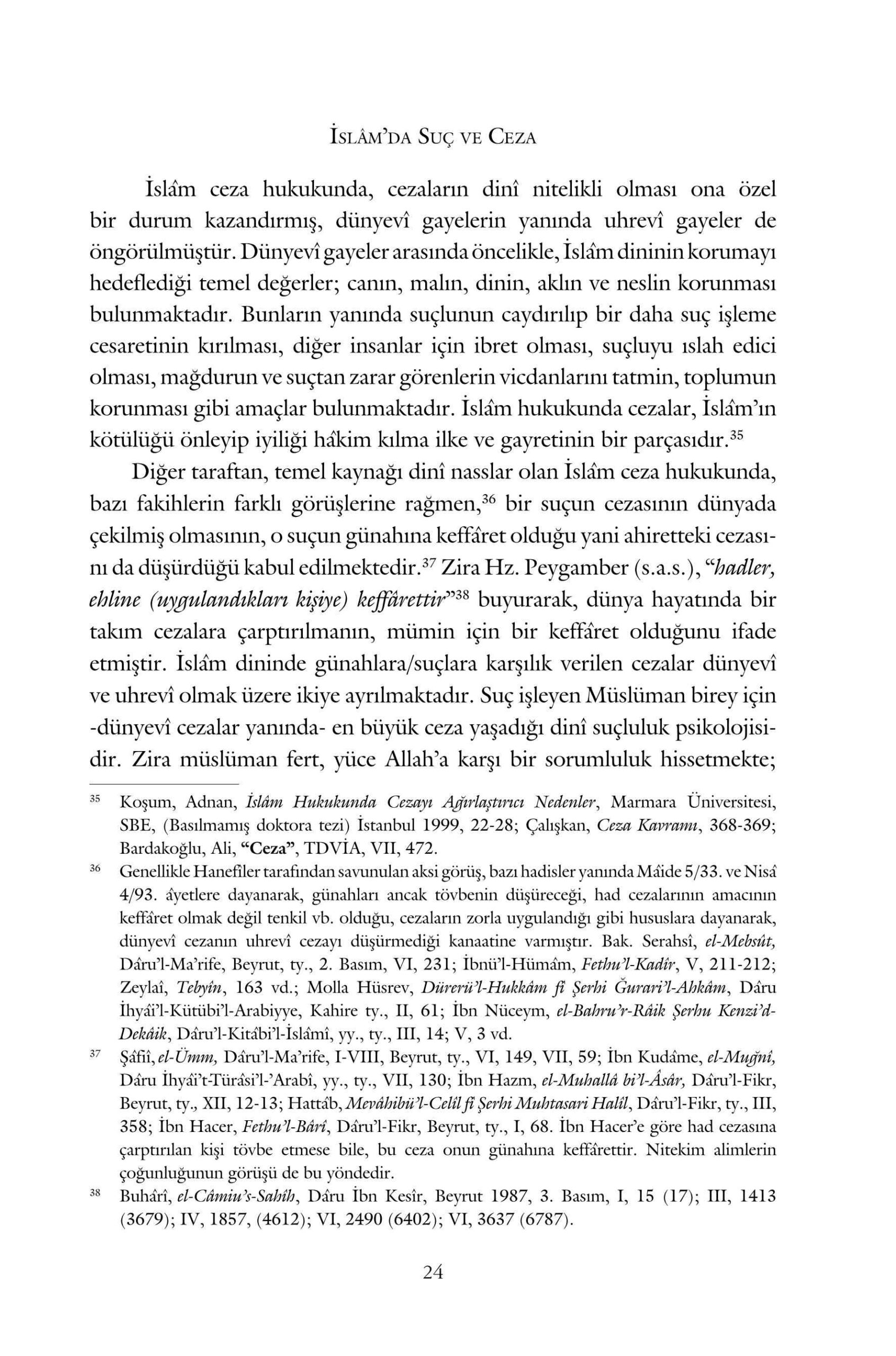 Huseyin Esen - Islamda Suc ve Ceza - IsikAkademiY.pdf, 321-Sayfa 