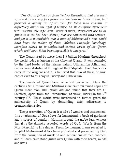 Is the Quran Authentic-430749.pdf, 5- pages 