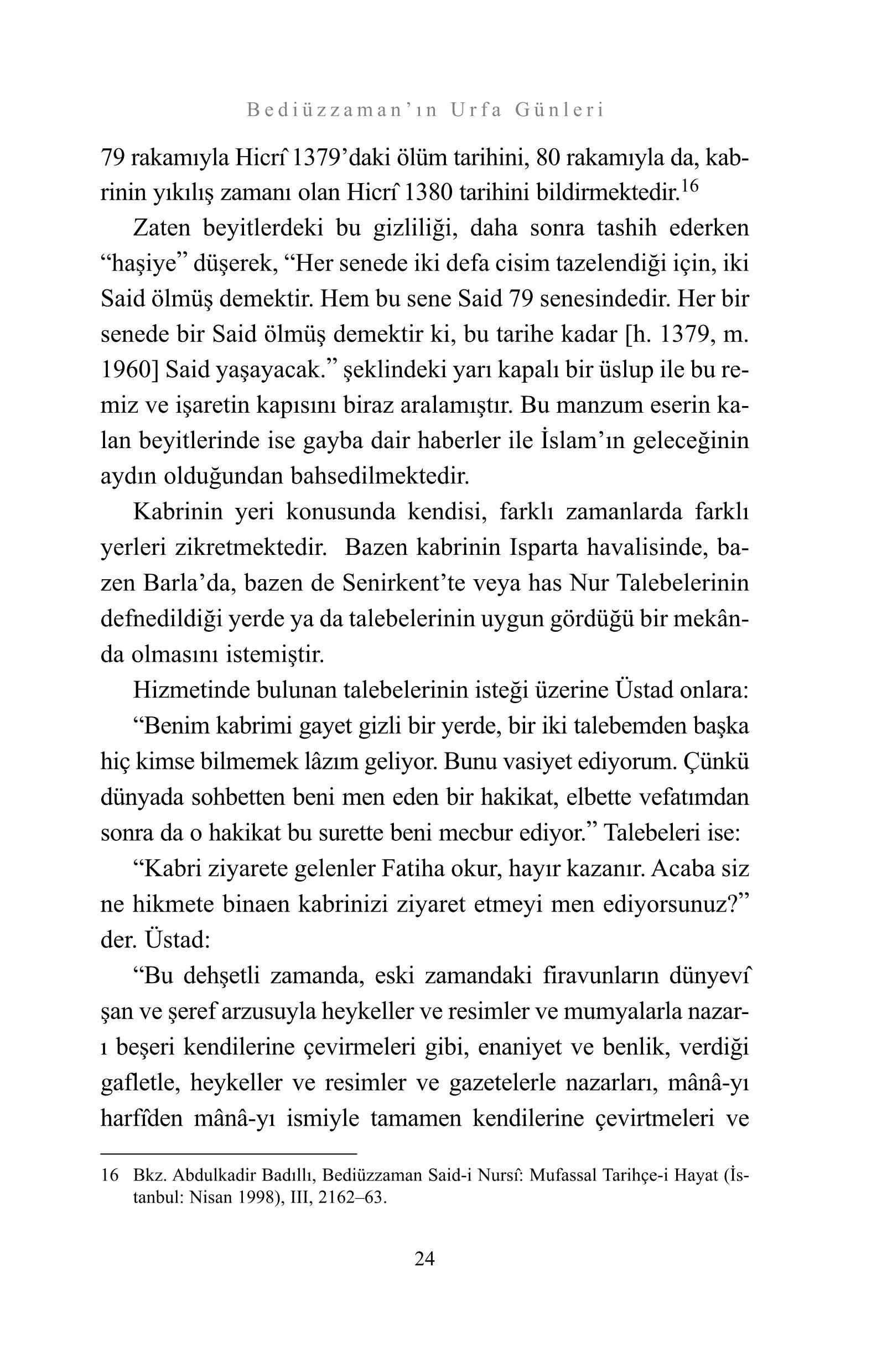 Ismail Serifoglu - Bediüzzamanın Urfa Günleri - SahdamarY.pdf, 129-Sayfa 