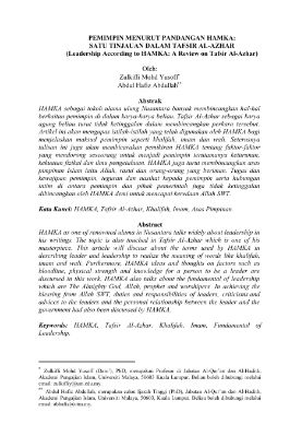 Kepimpinan Menurut Pandangan HAMKA Abdul Hafiz.pdf
