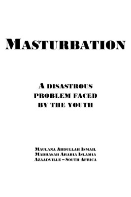 Masturbation pdf