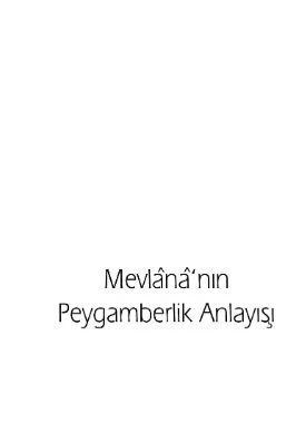 Mehmet Akif Bilici - Mevlananin Peygamberlik Anlayisi - IsikAkademiY.pdf - 1.69 - 135