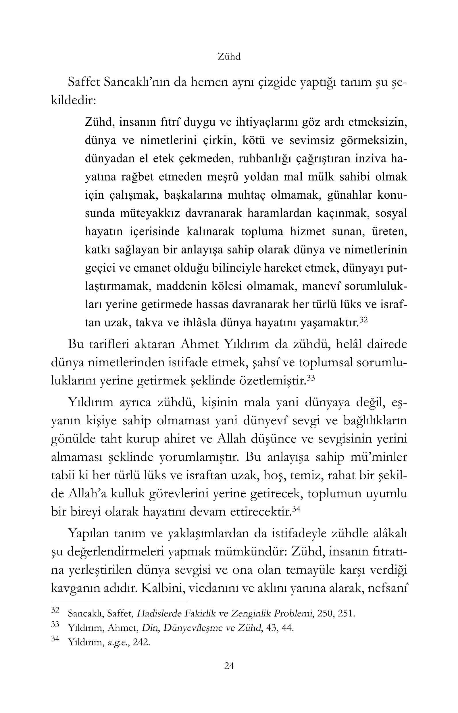 Mehmet Y Seker - Dunyada Ahiret Yorungeli Yasama Gayreti Zuhd - IsikYayinlari.pdf, 293-Sayfa 