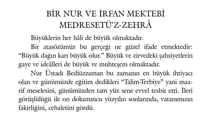 Necmettin Sahiner - Medresetuz Zehra )Bediuzzaman Universitesi) - SahdamarY.pdf, 129-Sayfa 
