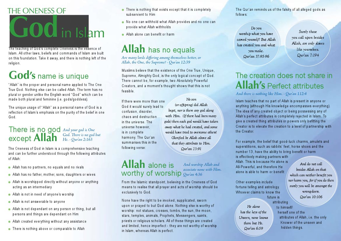 Oneness of God-261589.pdf, 2- pages 